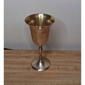 Vintage Mid-Century Modern Style Wine Goblet Chalice (LL)